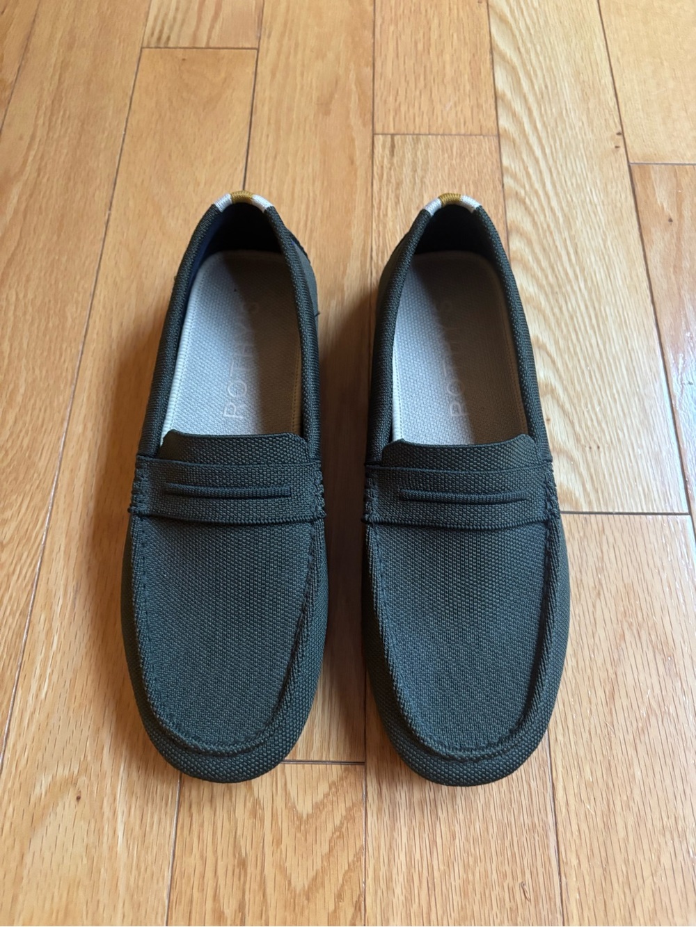 Rothy’s The Driver Cypress Green Loafer Size 10